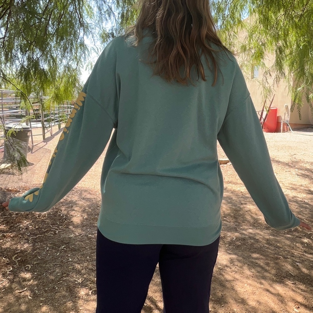 🍯 POOH Disney Teal Oversized Sweatshirt - Picture 6 of 12